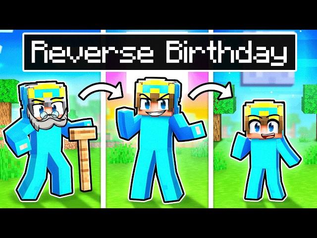 Nico’s REVERSE BIRTHDAY In Minecraft!