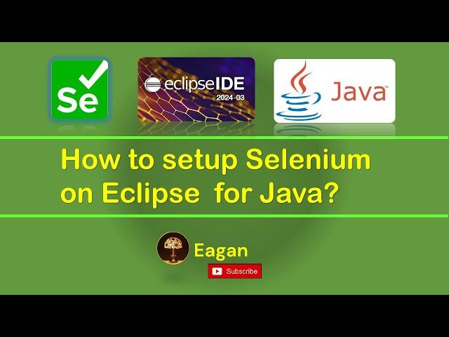 How to set up Selenium WebDriver on Eclipse IDE for Java?|#selenium #java #eclispe setup