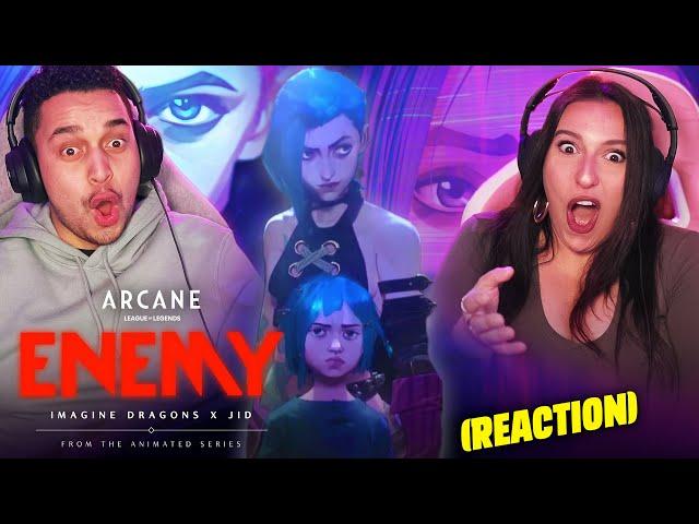 Reacting to Imagine Dragons & JID - Enemy | Arcane OST | LEAGUE OF LEGENDS