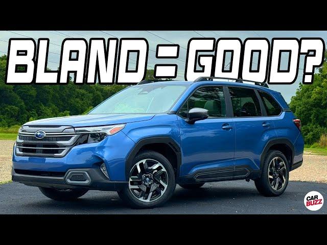 2025 Subaru Forester Test Drive Review: Better And... Blander?!