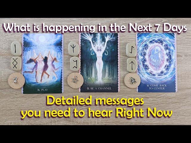 What is Happening in the Next 7 Days... Detailed messages you need to hear NOW! 🪄#pickacardtarot