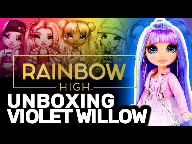 MGA Entertainment Rainbow High Fashion Dolls Violet Willow -  Instant Ry Play - Rainbow High Dolls