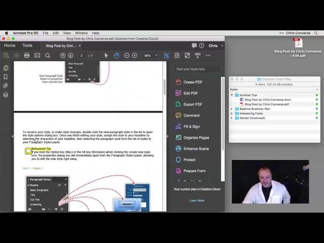 Acrobat DC Tips & Tricks with Chris Converse: Convert, Comment, and Share | Adobe Acrobat