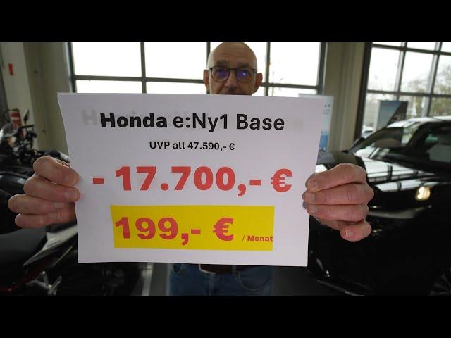 -17.700,- €  E-Auto Honda e:Ny1 Leasing 2024 199,- €