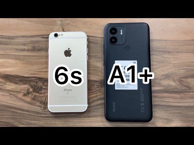 iPhone 6s vs Xiaomi Redmi A1+