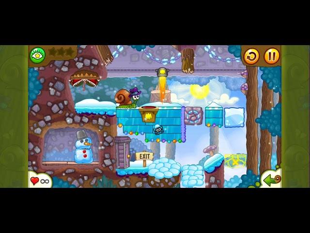 Let's Play - Snail Bob 2, Level 4-17, Winter Story