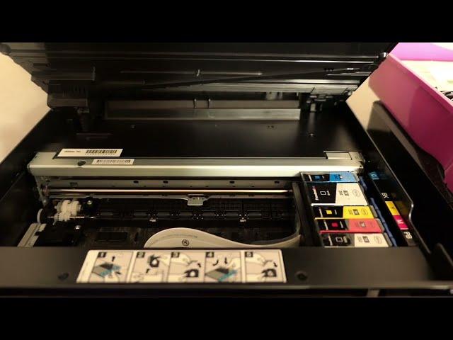 EPSON XP 6000, Patronen wechseln.