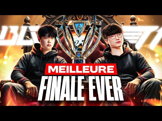 T1 vs BLGLA MEILLEURE FINALE DE L' HISTOIRE DES WORLDS !