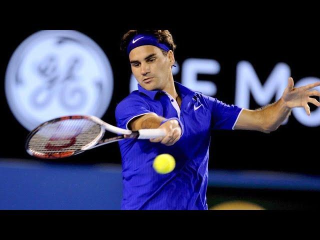 Federer v. Roddick - Australian Open 2009 SF Highlights