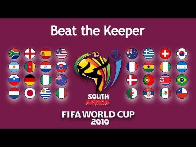 World Cup 2010 Beat the Keeper Elimination Race | Marble Race