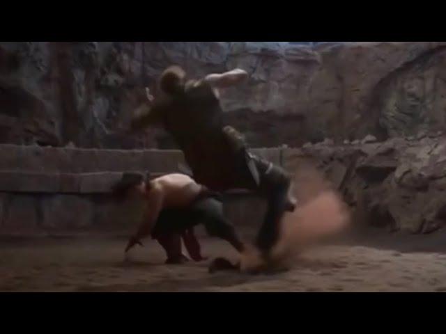 Liu Kang spams sweep kick against Kano as if they are in the game - Mortal Kombat 2021