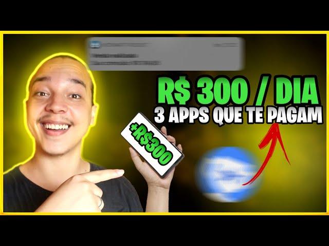 Top 3 APPS para Ganhar DINHEIRO pelo Celular