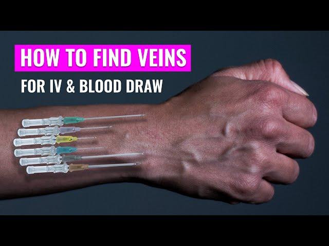 How to find a vein | Nursing phlebotomy | Vein Finder | Finding vein for IV | Christina NP |