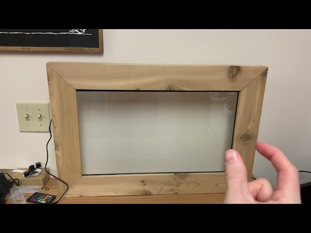 Raspberry Pi MagicMirror TouchScreen Smart Mirror Capstone