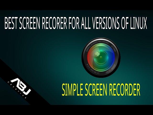 simple screen recorder best free screen recorder for linux