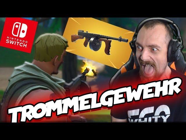 MIT TROMMELGEWEHR AUSRASTEN - Fortnite Switch Gameplay Deutsch | EgoWhity