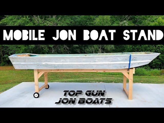 Building a Mobile Jon Boat Stand Start to Finish