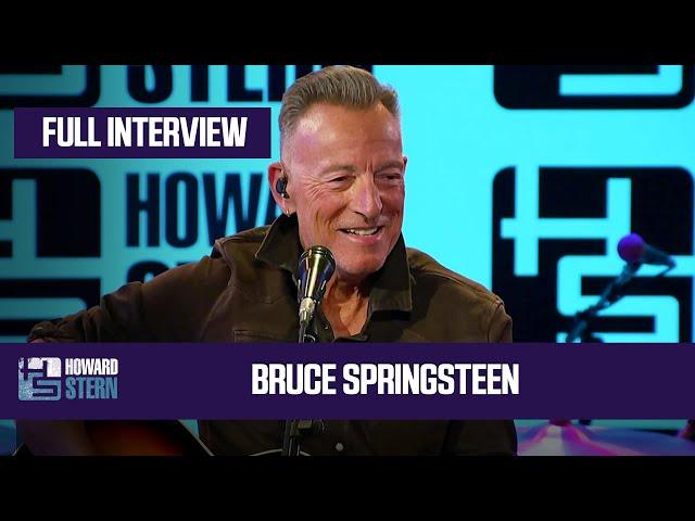 Bruce Springsteen and the E Street Band on the Howard Stern Show (FULL INTERVIEW)