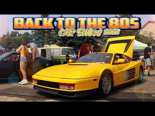 AWESOME 80S CARS ARE BACK!!! Back To The 80s Car Show! Rare 1980s Cars! Classic Cars From the 80s!!