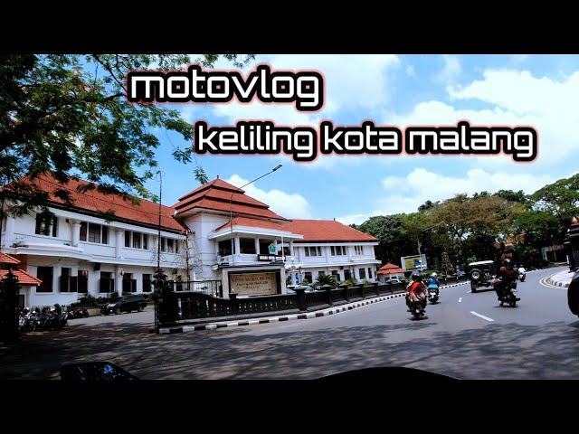 motovlog keliling kota malang terbaru || kota dingin kota pelajar