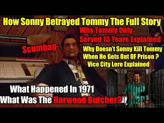 How Sonny Forelli Betrayed Tommy Vercetti , What Happened In 1971- GTA Vice City Lore Explained