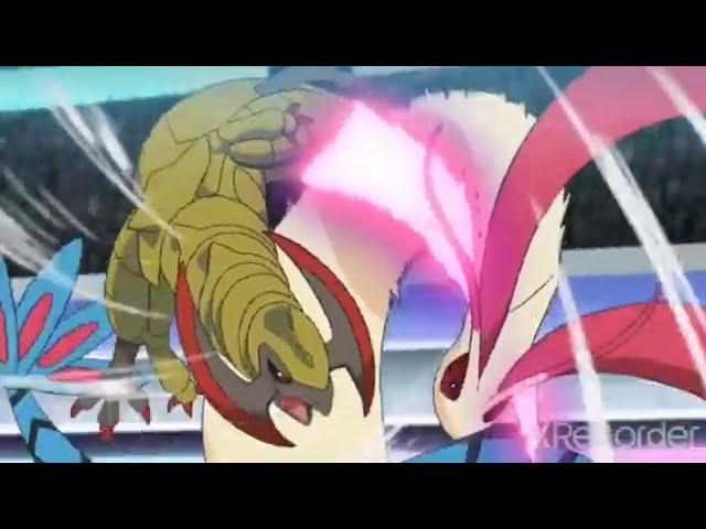 Haxorus Vs Milotic English Dubbed