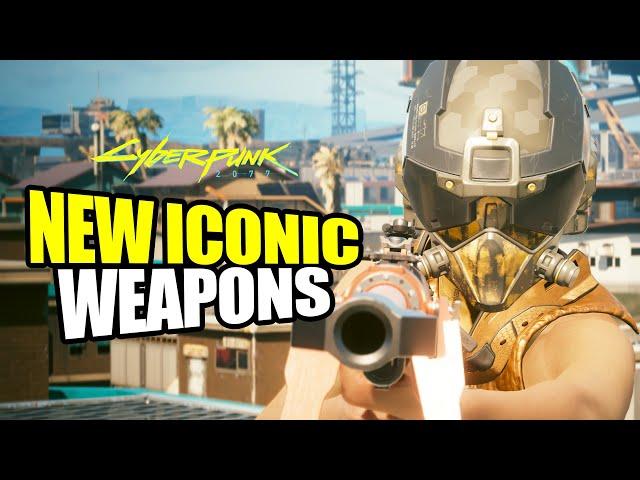 ALL the New Iconic Weapon Locations in Cyberpunk Patch 2.1 | Cyberpunk 2077