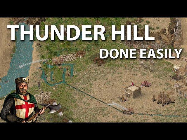 Easy way to beat Mission 41 (Thunder Hill) - Stronghold Crusader HD