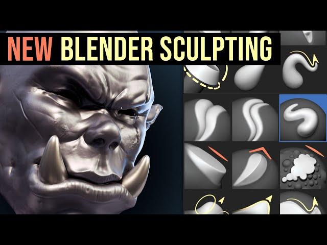 Sculpting in Blender 4.3: What's New & How to Get Started