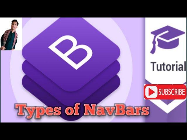 Bootstraps 4 - Tutorial - Types of Navbars  || Bootstrap Tutorial - Tabs and Pills (navigation)