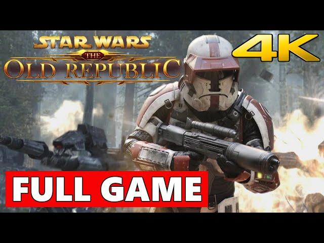 Star Wars: The Old Republic Trooper Full Walkthrough Gameplay - No Commentary 4K (PC Longplay)