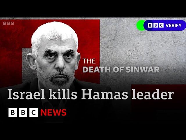 BBC Verify:  How Israel killed Hamas leader Yahya Sinwar | BBC News