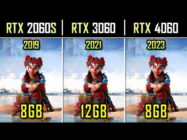 RTX 2060 Super vs. RTX 3060 vs. RTX 4060 - How Much Performance Improvement?