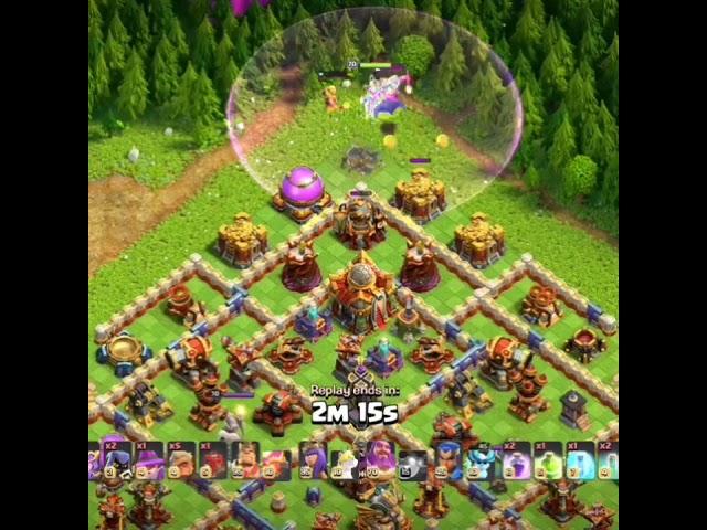 Grand Warden Powerful FIREBALL Th16 Attack Strategy