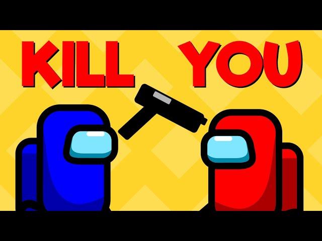 Simple Way To Kill Or Destroy An Enemy With A Bullet In 2D Top Down Shooter Game Clone Like Among Us