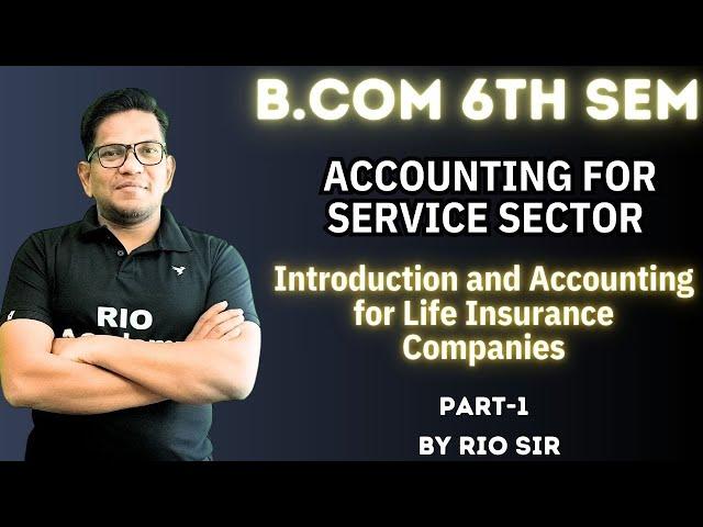 Mastering Accounting for Service Sector in B.Com 6th Sem NEP| Problem and Solution | Part-1|