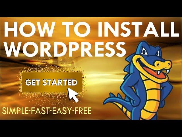 How To Install WordPress With Softaculous Cpanel - 2024 - A HostGator WordPress Install Tutorial