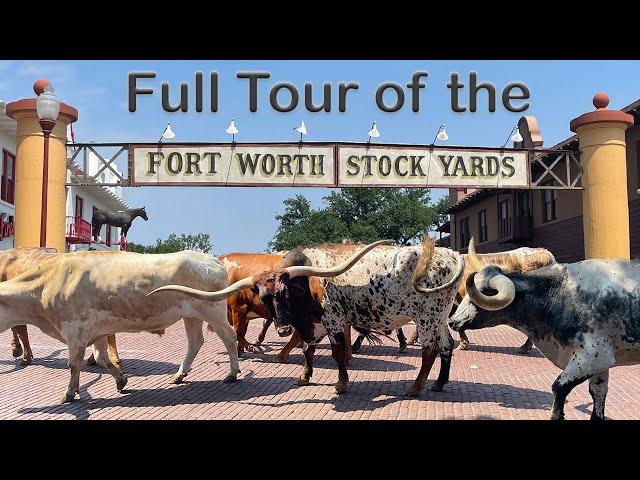 Fort Worth Stockyards Tour - Journey Back in Time to the Texas Wild West!