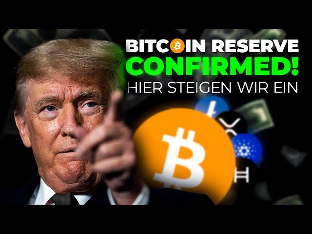 Trumps Bitcoin Reserve kommt! Diese Altcoins sind bereit!