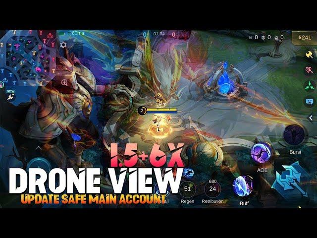 UPDATE! SCRIPT DRONE VIEW HORIZONTAL MOBILE LEGENDS TERBARU 2024 | PATCH 1.9.42 REAL NO HOAK ??!!