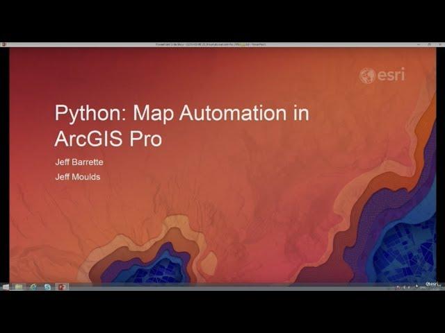 Python: Map Automation in ArcGIS Pro