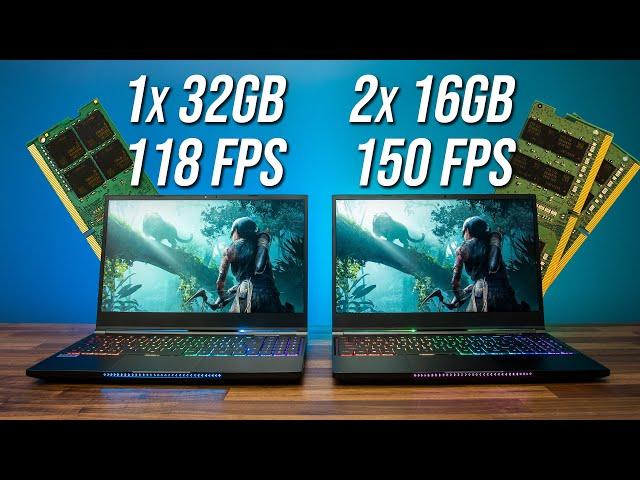 Speed Up Games With a 2nd Memory Stick! (Single vs Dual Channel)
