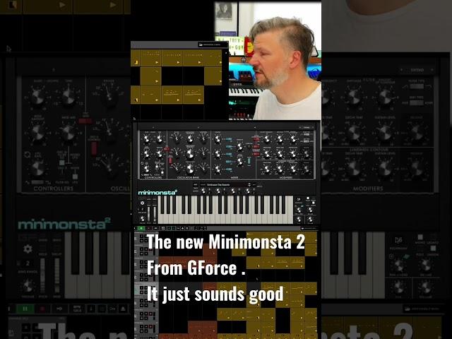 The Minimonsta 2 #softsynth from GForce. It just sounds good!