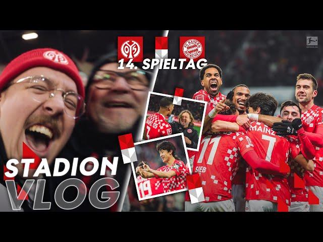 MAINZAAAAAAAA! ️  | 1. FSV Mainz 05 - FC Bayern München |  Stadion-VLOG  | 24/25