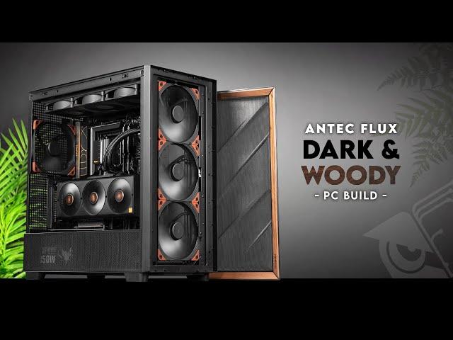 The Art of Airflow: Antec Flux, ProArt & Noctua Collide | Wood PC Build