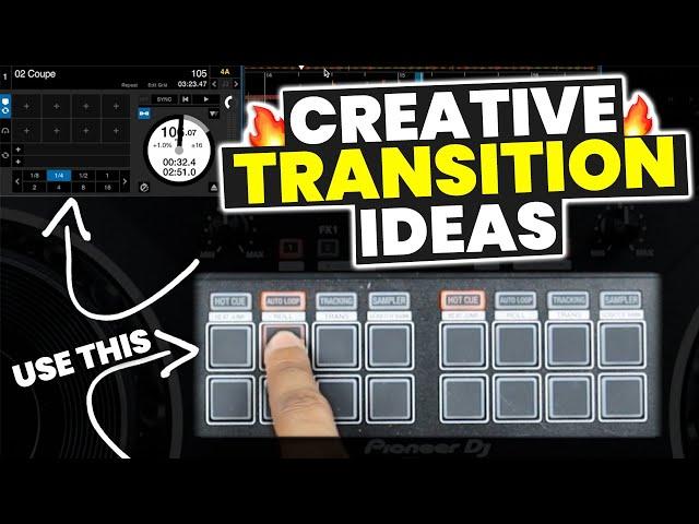 Creative Transition Ideas Using ONE Simple Feature | DJ Tutorial