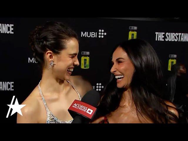 Demi Moore REACTS To Margaret Qualley Calling Her ‘F***ing Awesome’