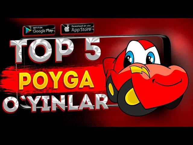 TOP 5 POYGA O'YINLAR | ONLINE VA OFFLINE O'YINLAR 2024 (1-QISM)