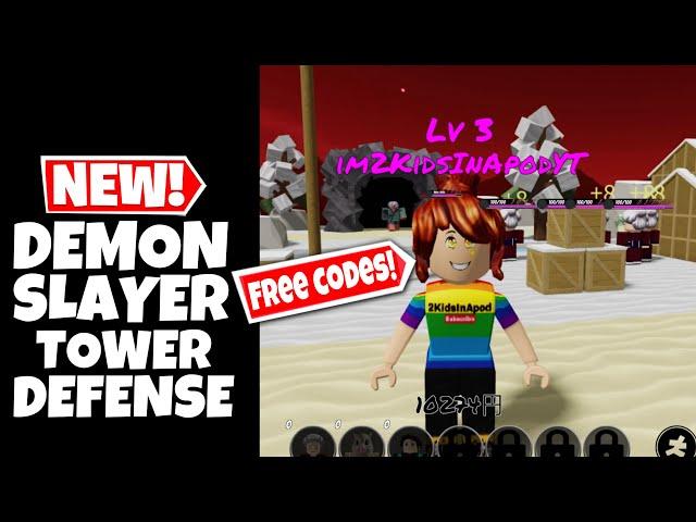 *NEW* FREE CODES Demon Tower Defense gives FREE Coins  |  DEMON INVASION GAMEPLAY  |  ROBLOX