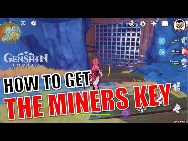 How to get the Miner's Key to Open the Gate in the Chasm? | Genshin Impact